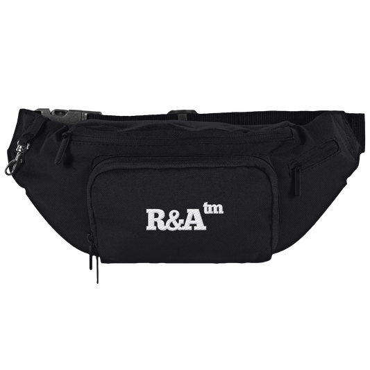 BASIC SHOULDER BAG R&A Schwarz Vorderseite Umhängetasche Die Gebrüder R&A