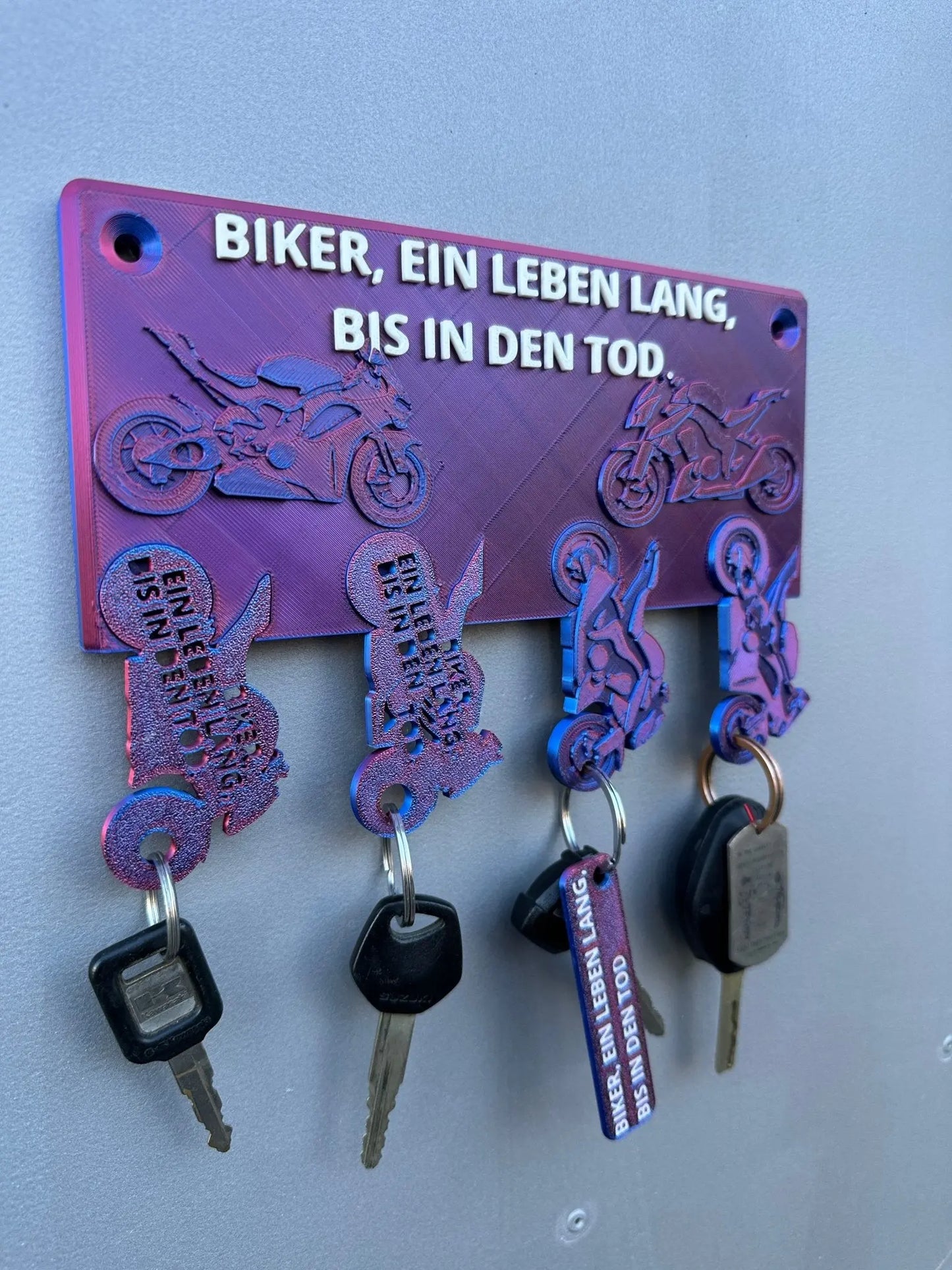 KEYBOARD Motorrad Schlüsselbrett Produktbild 6 Die Gebrüder R&A