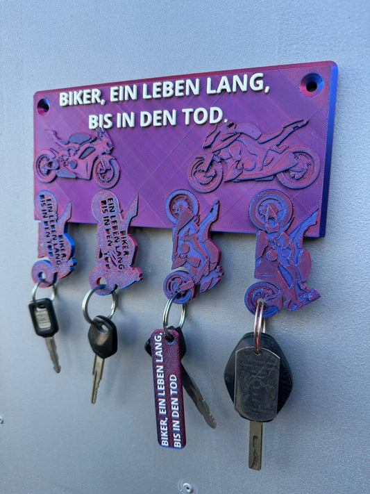 KEYBOARD Motorrad Schlüsselbrett Produktbild 1 Die Gebrüder R&A