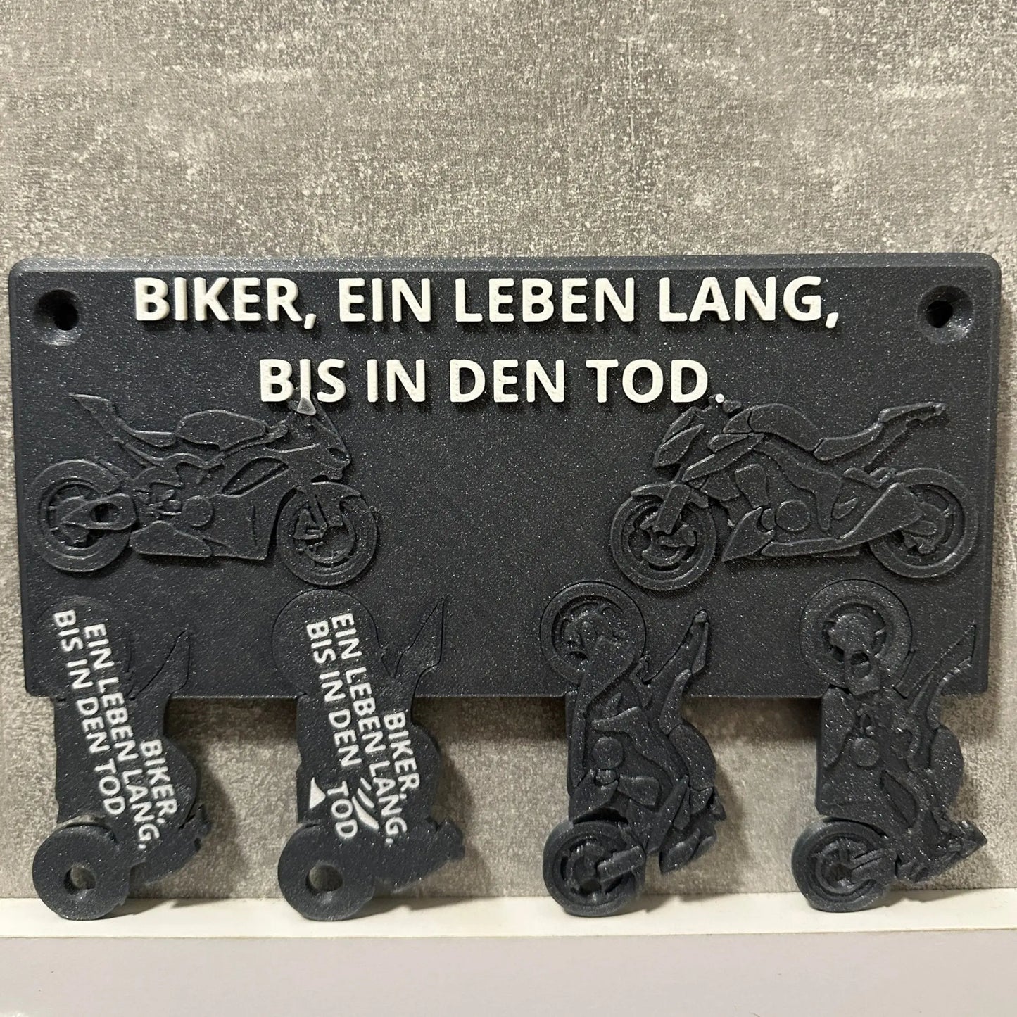 KEYBOARD Motorrad Schlüsselbrett Produktbild 3 Die Gebrüder R&A