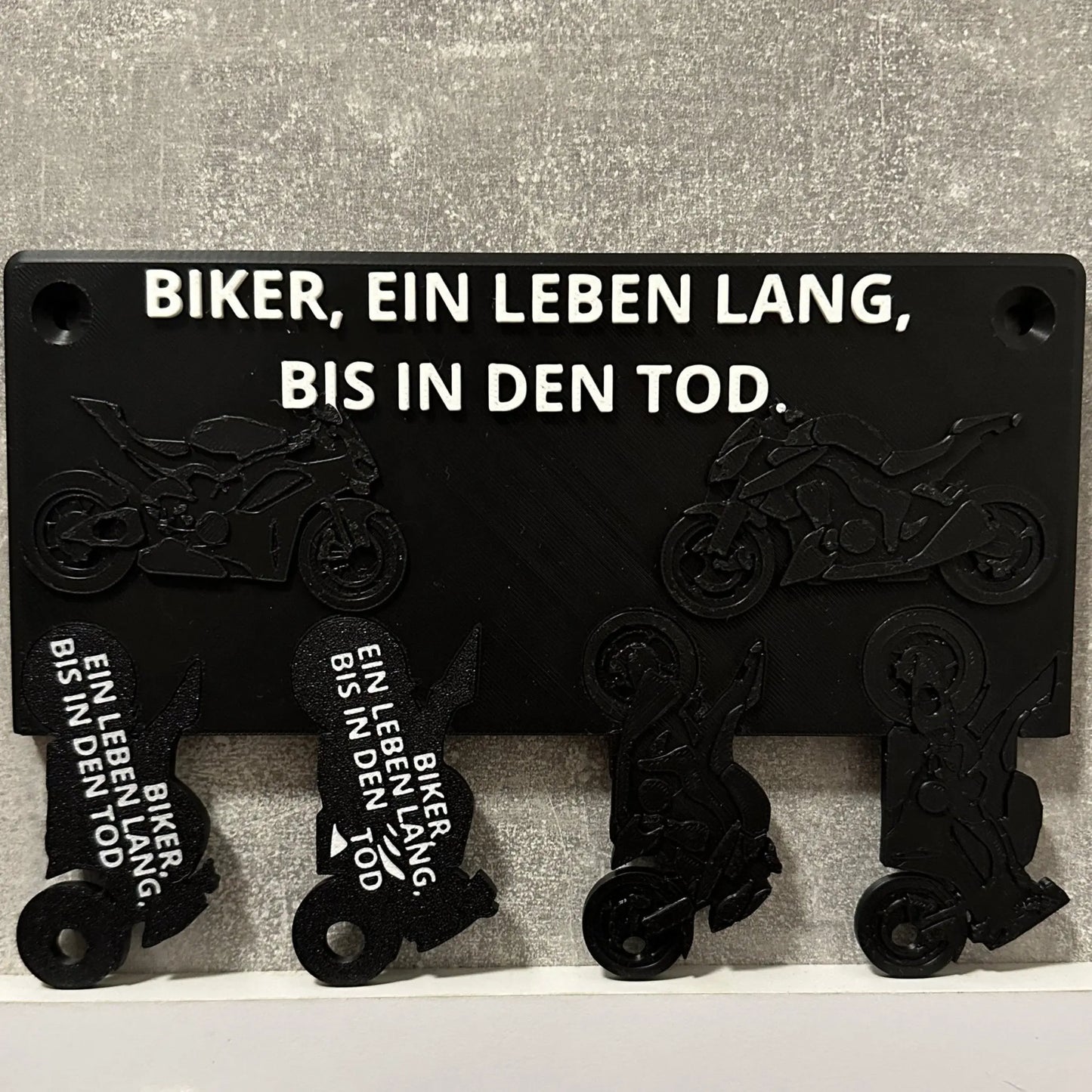 KEYBOARD Motorrad Schlüsselbrett Produktbild 2 Die Gebrüder R&A
