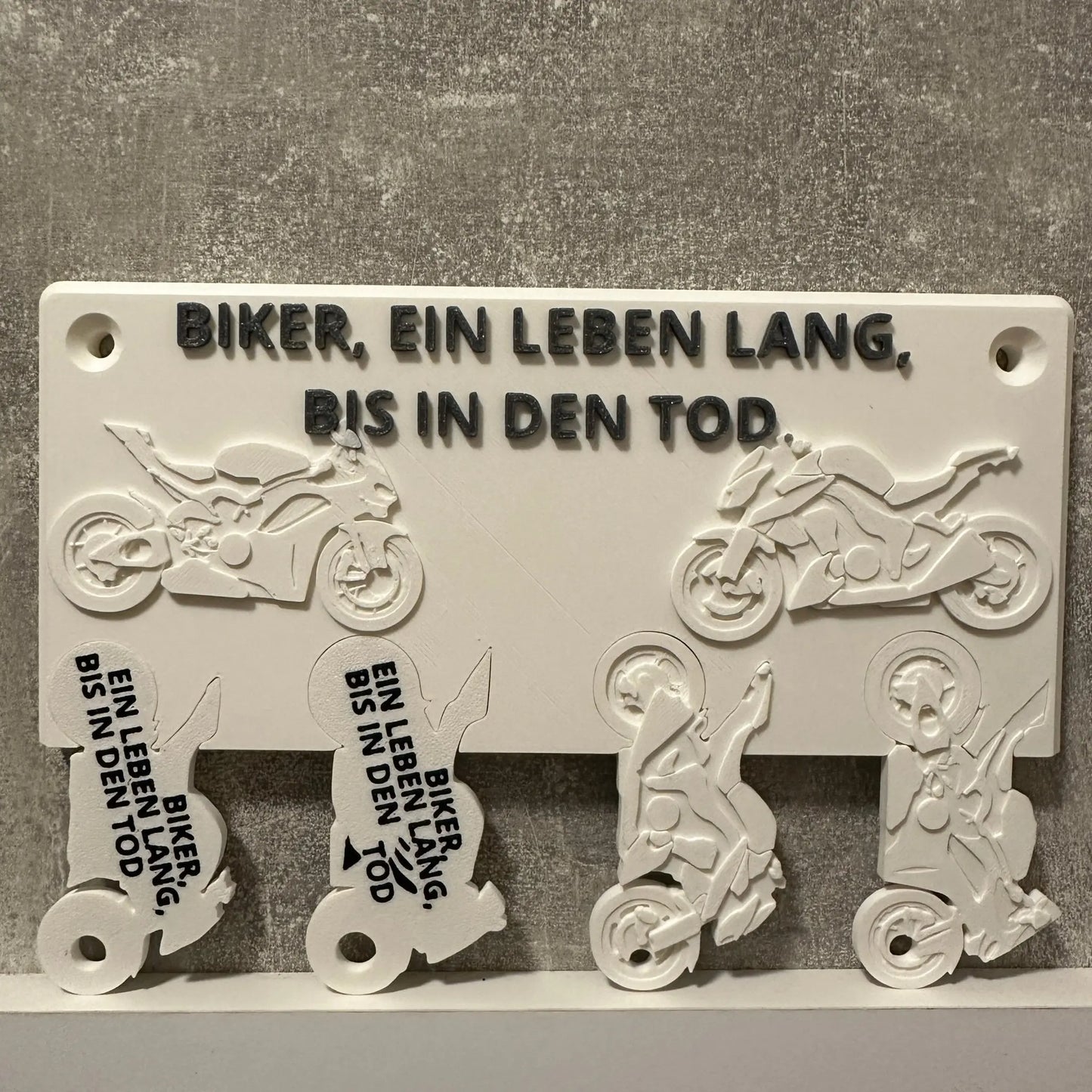 KEYBOARD Motorrad Schlüsselbrett Produktbild 4 Die Gebrüder R&A