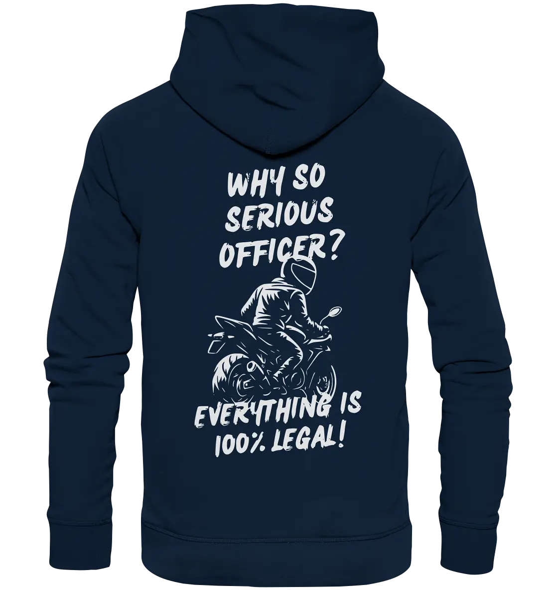 100% Legal - Organic Hoodie GebrüderR&A