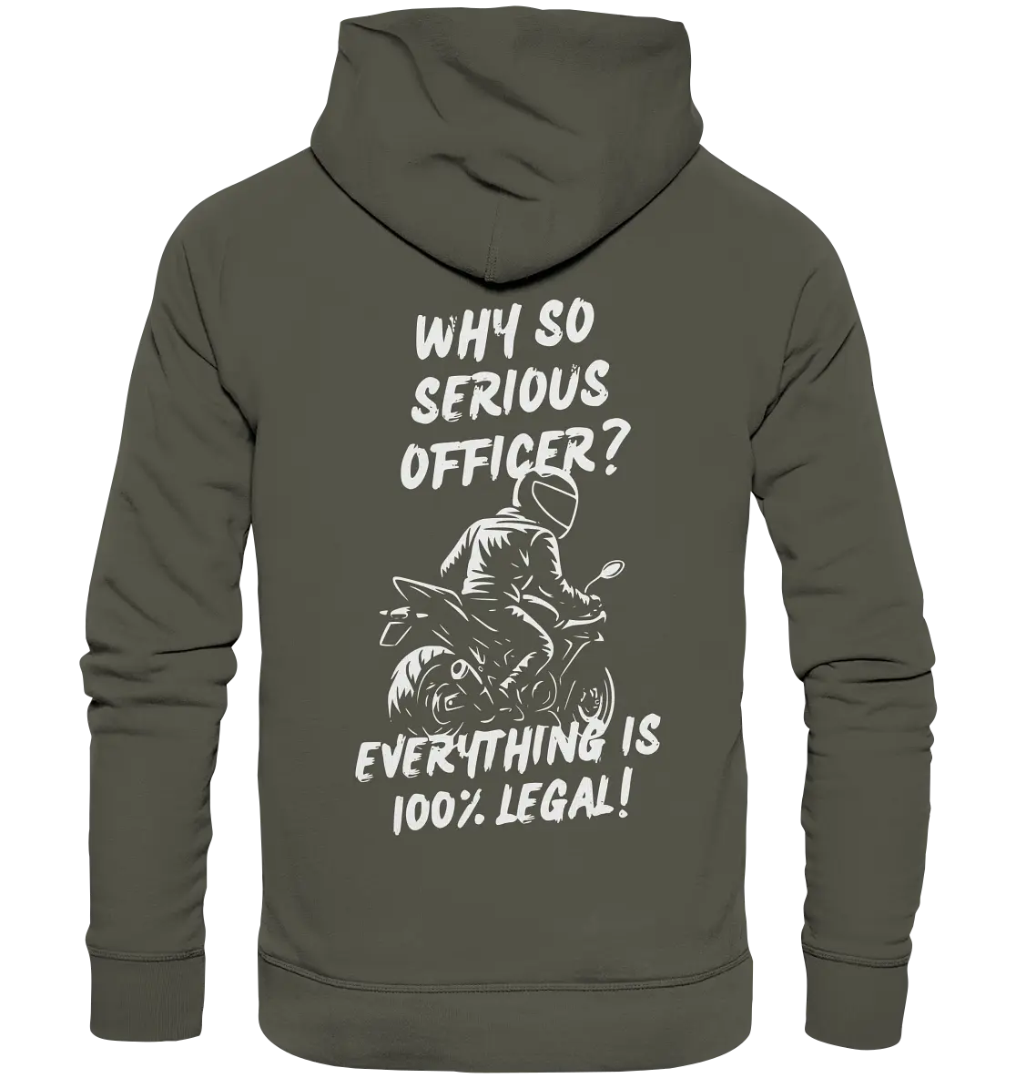 100% Legal - Organic Hoodie GebrüderR&A