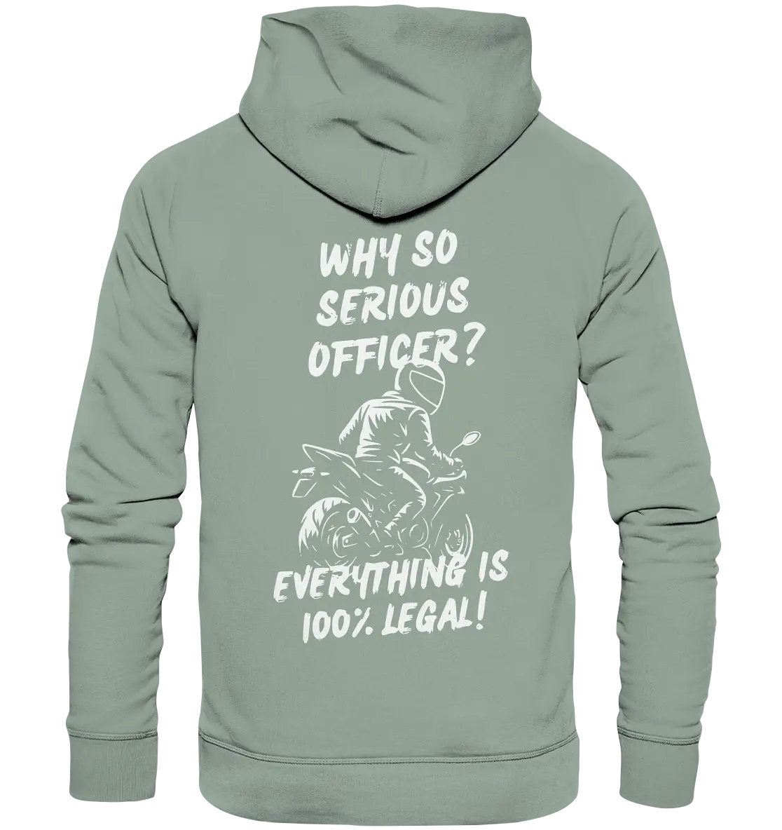 100% Legal - Organic Hoodie GebrüderR&A
