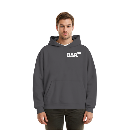 BASIC HOODIE R&A Magnet Vorderseite Oversize Hoodie Die Gebrüder R&A