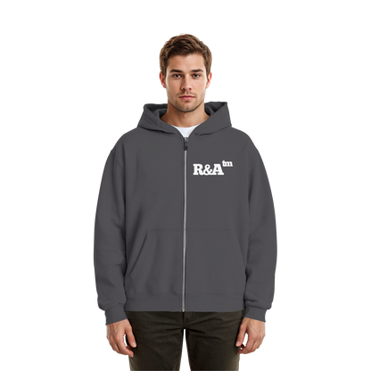 BASIC ZIPPER R&A Magnet Vorderseite Oversize Zipper Die Gebrüder R&A