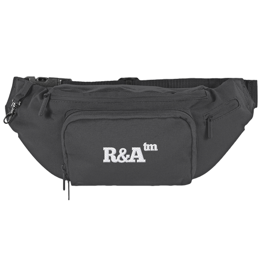 BASIC SHOULDER BAG R&A Graphite Grey Vorderseite Umhängetasche Die Gebrüder R&A