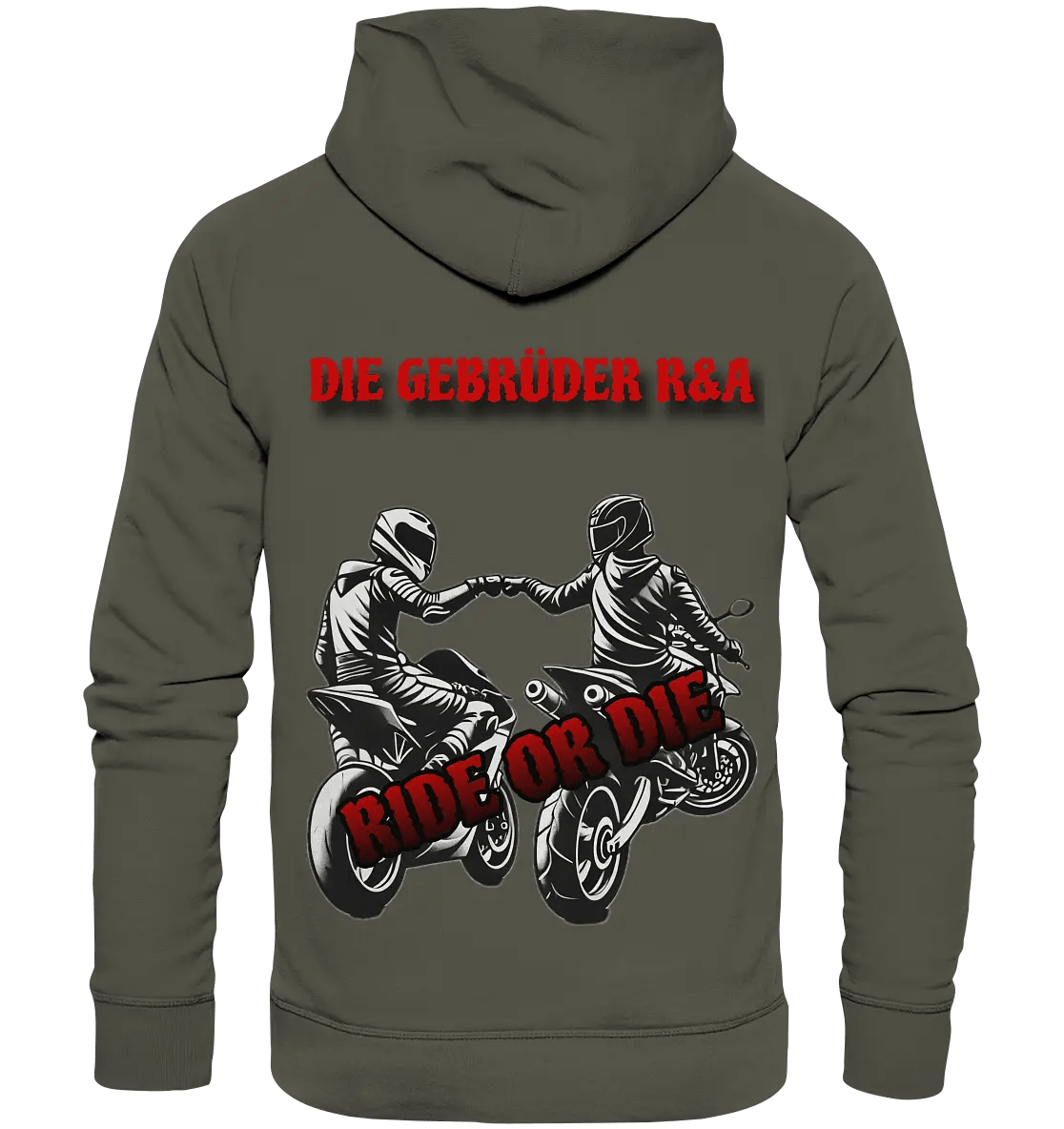 RIDEorDIE HOODIE - Die Gebrüder R&A - Hoodies