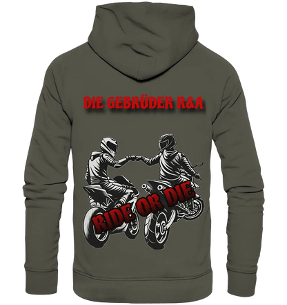 RIDEorDIE HOODIE - Die Gebrüder R&A - Hoodies