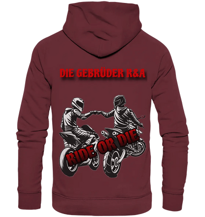 RIDEorDIE HOODIE - Die Gebrüder R&A - Hoodies